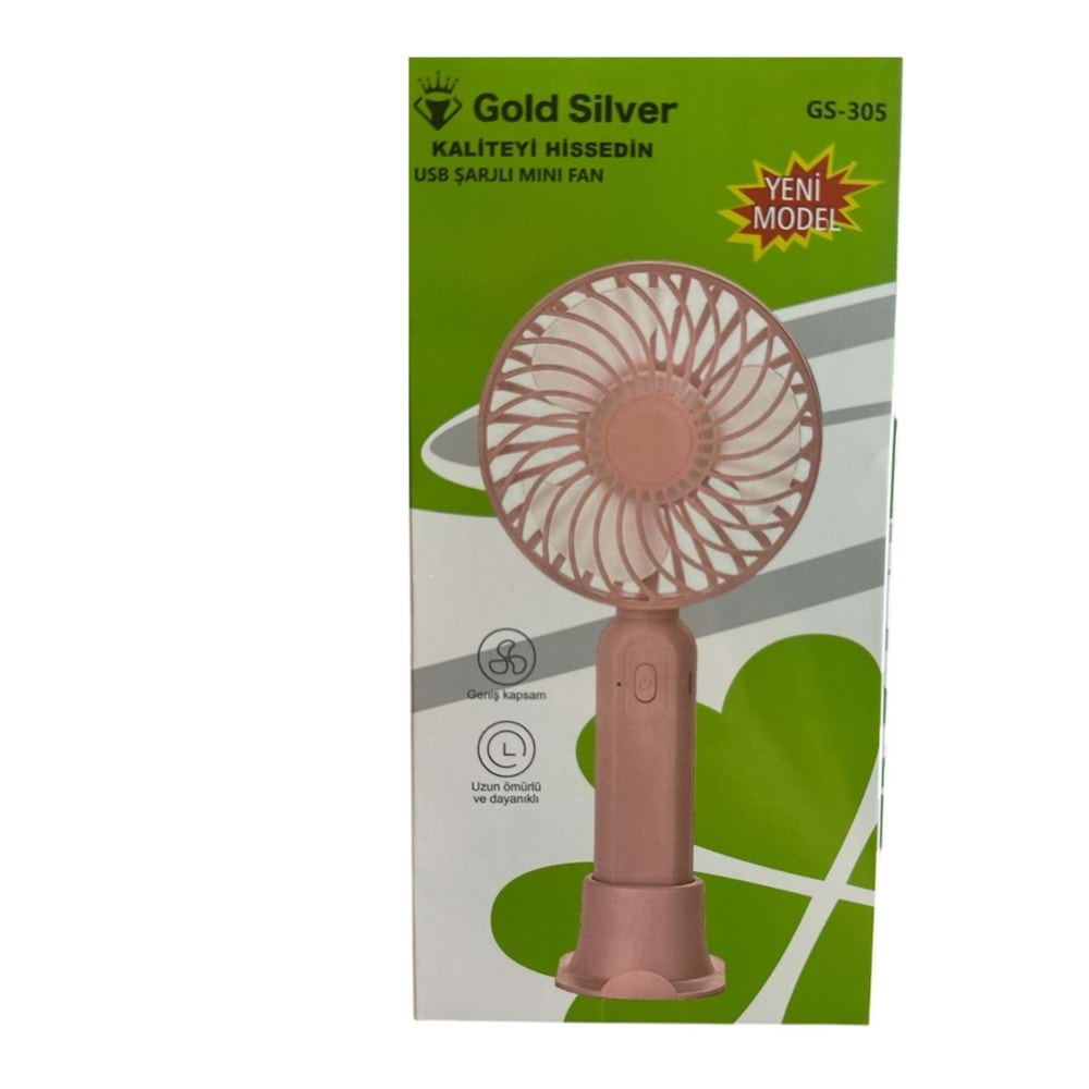 GOLD SILVER FAN