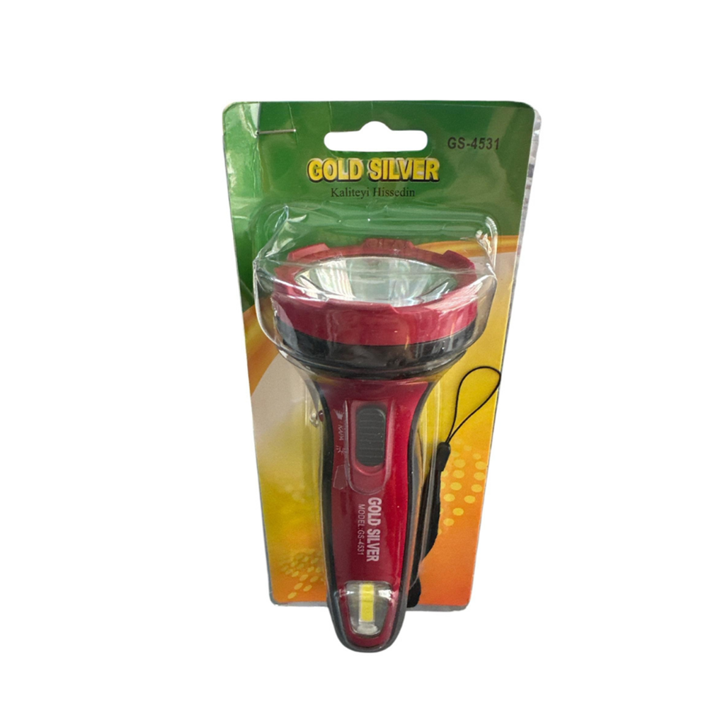 GOLD SILVER ŞARJLI EL FENERİ(100)