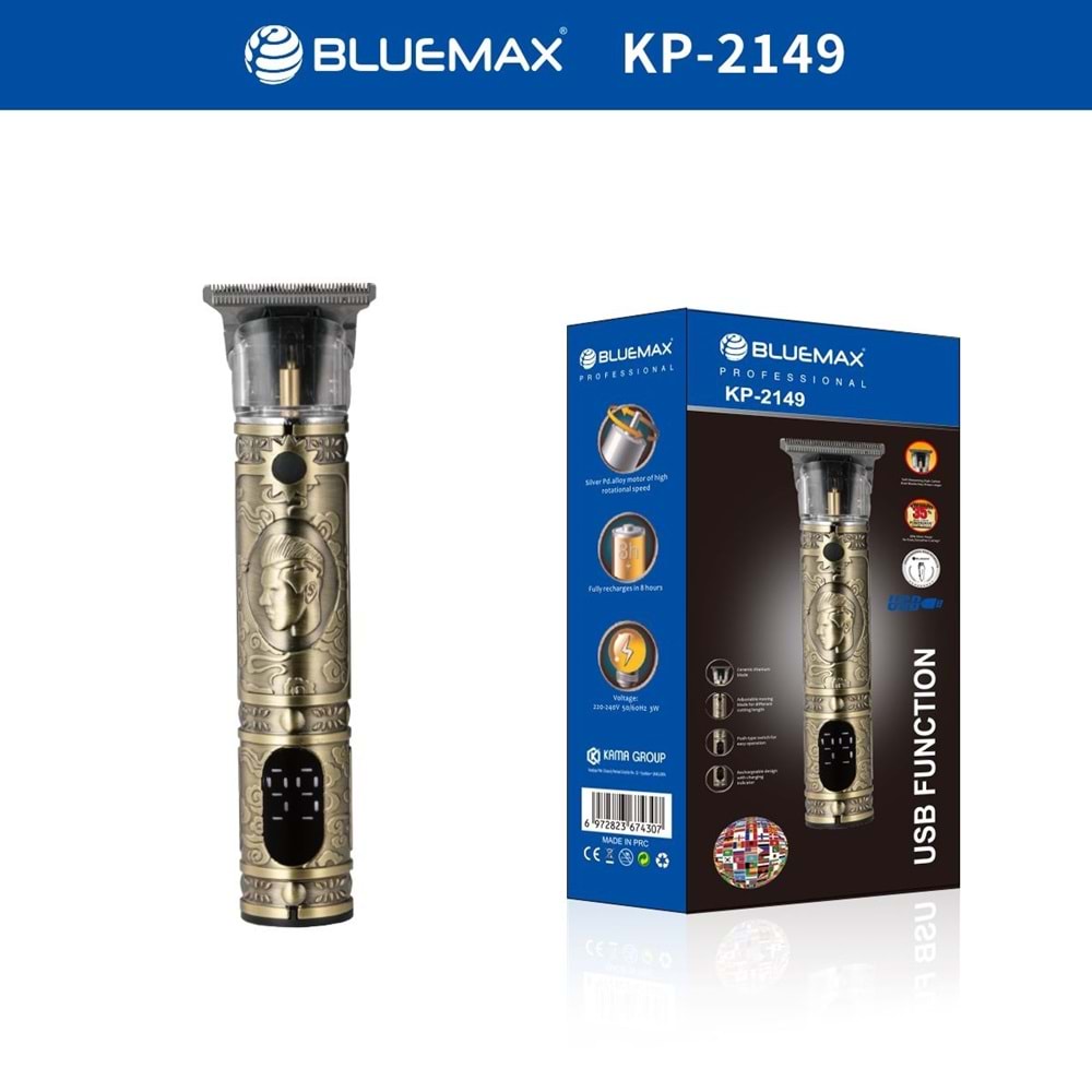 BLUEMAX SAÇ SAKAL TRAŞ MAKİNESİ