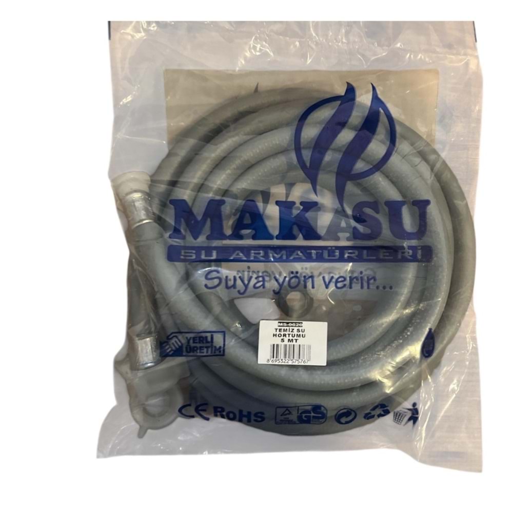 MAKSU TEMİZ SU HORTUMU 5M
