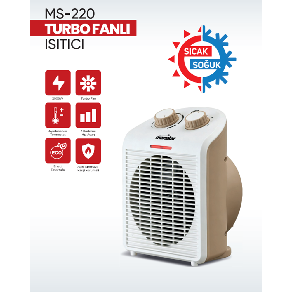 MARSSTAR FANLI ISITICI
