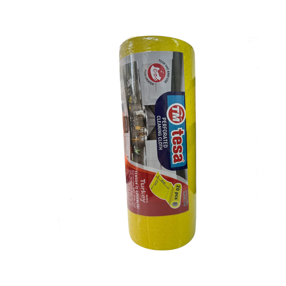 TEMSAN TESA RULO KOPAR KULLAN TEMİZLİK BEZİ (20 YAPRAK)