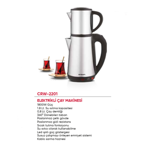 CROWN İNOX ÇAYCI 1800W (6)