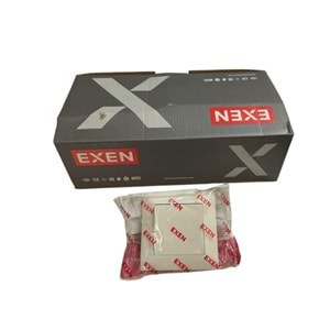 EXEN TEKLİ ANAHTAR BEYAZ