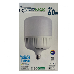 STARMAX 60W TORCH LED AMPÜL (50)