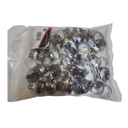 B.H.D 8 MM 13*19 METAL KELEPÇE (100)