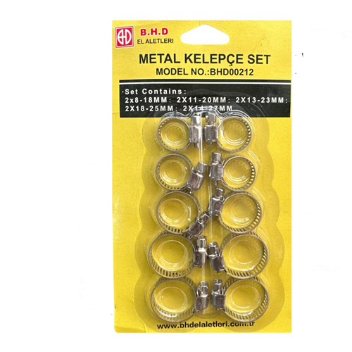BHD METAL KELEPÇE SETİ