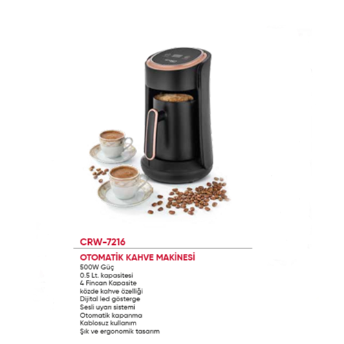 CROWN TEKLİ OTOMATİK KAHVE MAKİNASI (4)