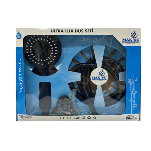 MAKSU ULTRALÜX SİYAH DUŞ SETİ