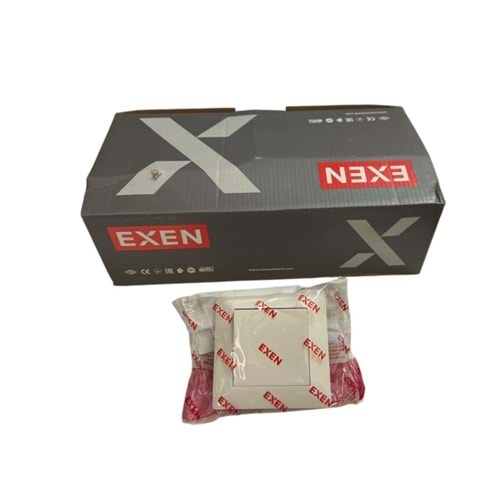 EXEN TEKLİ ANAHTAR BEYAZ