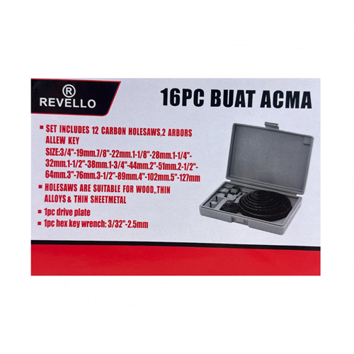 REVELLO BUAT AÇMA (PANÇ TAKIMI) 16PCS