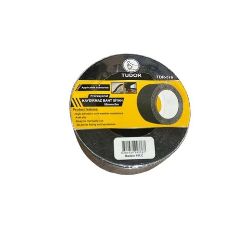 TUDOR KAYDIRMAZ BANT SİYAH (50MM*5M)
