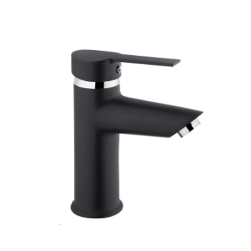 UZAY DELTA SABİT LAVABO BATARYASI (SİYAH) TSE