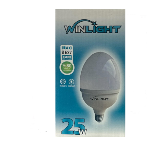 WINLIGHT 25W YUMURTA AMPUL (50)