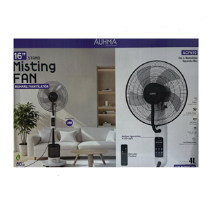 AUHMA 16 INC KUMANDALI BUHARLI VANTİLATÖR (80W-4LT)