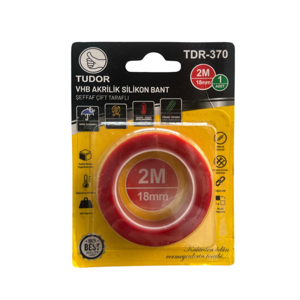 TUDOR SİLİKON BAND 18MM*2M (576)