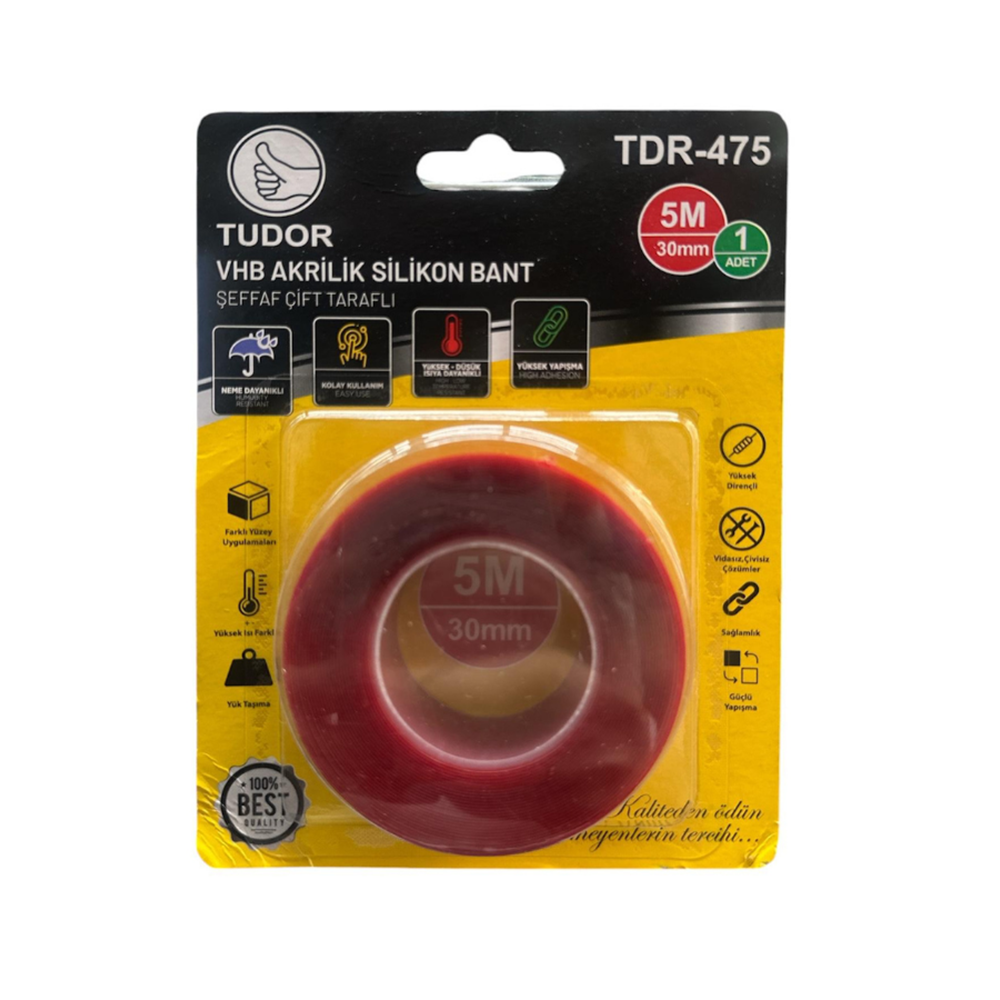 TUDOR SİLİKON BAND 30MM*5M (288)